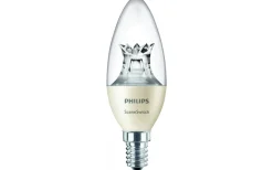 LED-lampa -3-SceneSwitch-, Kron, Klar, 5,5/4/2W, E14, 230V, Ph