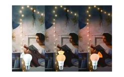 LED-lampa -3-SceneSwitch-, Kron, Klar, 5,5/4/2W, E14, 230V, Ph