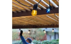 Lightson LED-Lågvoltslampa Cosy 12V Klot E27 Blå 5lm 0,3W(1W) 5-pack* 12-24V E14+E27|Lightson Garden Plug & Play