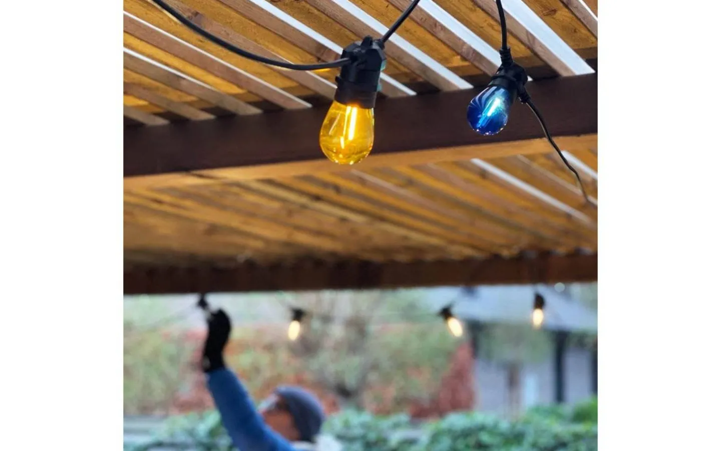 Lightson LED-Lågvoltslampa Cosy 12V Klot E27 Blå 5lm 0,3W(1W) 5-pack* 12-24V E14+E27|Lightson Garden Plug & Play