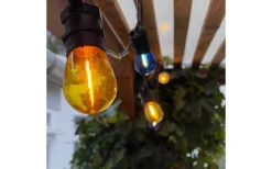 Lightson LED-Lågvoltslampa Cosy 12V Klot E27 Blå 5lm 0,3W(1W) 5-pack* 12-24V E14+E27|Lightson Garden Plug & Play