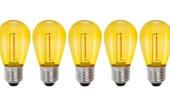 LED-Lågvoltslampa Cosy 12V Klot E27 Gul 30lm 0,3W(5W) 5-pack Lightson