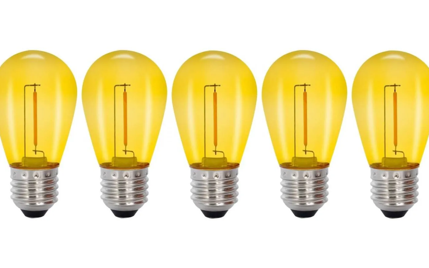 LED-Lågvoltslampa Cosy 12V Klot E27 Gul 30lm 0,3W(5W) 5-pack Lightson