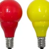 LED-Lågvoltslampa 24V E14 0,48W Röd/Gul 2-Pack