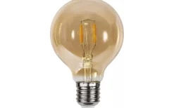 12-24V E14+E27<Star Trading LED-Lågvoltslampa 24V Glob 80mm E27 2500K 28lm 0,23W(3W) 4-Pack