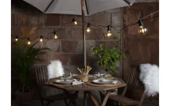 12-24V E14+E27<Star Trading LED-Lågvoltslampa 24V Glob 80mm E27 2500K 28lm 0,23W(3W) 4-Pack