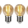 LED-Lågvoltslampa 24V Klot E27 2500K 28lm 0,23W(3W) 4-Pack