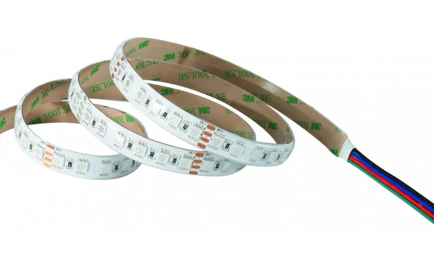 LED-strip 5m 12V DC RGB IP65