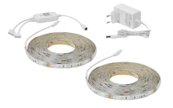LED-strip Smart Light 2x5m RGB+CCT IP65 Komplett Kit