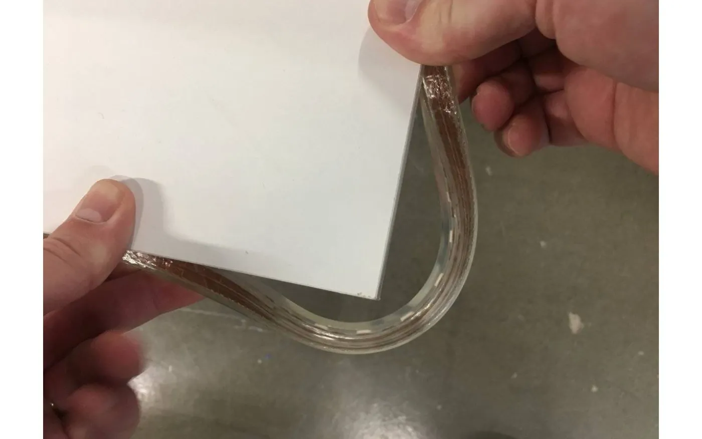 LEDstrip 230V 6W/m 3000K 60led/m 1m Cut Metervara