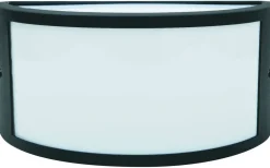 Leeds Vägglampa Svart IP44