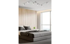 Avlånga Takspotlights|Takspot Med Minst 4 Lampor<Trio Lighting Levisto Spotlight 6-st E14 matt mässing