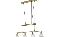 Avlånga Taklampor<Trio Lighting Levisto Takpendel 4-delad E14 matt mässing