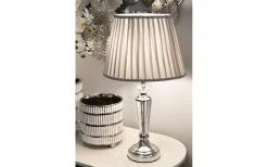 Bordslampor<Mauro Ferretti Lido Bordslampa 56cm Silver