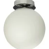 Badrumslampor Tak<Aneta Lido Plafond 20cm Krom/Opalvit IP23