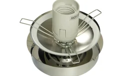 Badrumslampor Tak<Aneta Lido Plafond 20cm Krom/Opalvit IP23