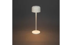 Uppladdningsbara Lampor Utomhus|Uppladdningsbara Lampor Utomhus<Konstsmide Lille Uppladdningsbar Bordslampa LED 36cm Vit IP54