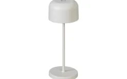 Uppladdningsbara Lampor Utomhus|Uppladdningsbara Lampor Utomhus<Konstsmide Lille Uppladdningsbar Bordslampa LED 20cm Vit IP54