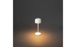 Uppladdningsbara Lampor Utomhus|Uppladdningsbara Lampor Utomhus<Konstsmide Lille Uppladdningsbar Bordslampa LED 20cm Vit IP54
