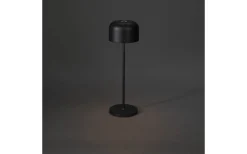 Uppladdningsbara Lampor Utomhus|Uppladdningsbara Lampor Utomhus<Konstsmide Lille Uppladdningsbar Bordslampa LED 36cm Svart IP54