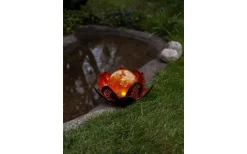 Lilly Solcellslampa 12cm Amber