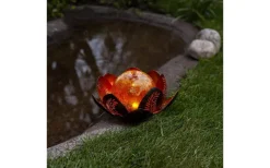 Lilly Solcellslampa 12cm Amber