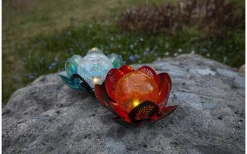 Lilly Solcellslampa 12cm Amber