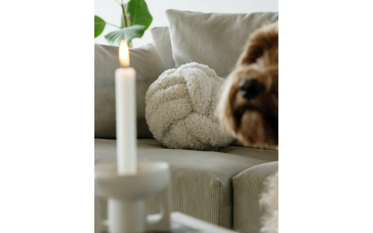 Fyllda Kuddar<Svanefors Lilo Prydnadskudde Offwhite 25cm