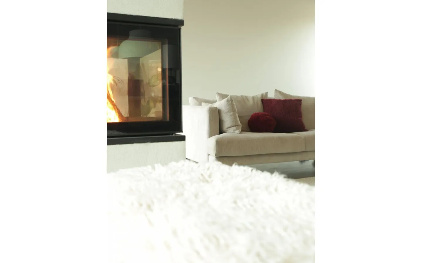 Svanefors Lilo Prydnadskudde Vinröd 25cm* Fyllda Kuddar