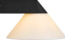 Linas Vägglampa Svart IP54