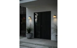 Linas Vägglampa Svart IP54