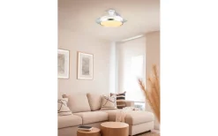 Reality Lindberg Takfläkt 100cm LED vit/titan stjärnljus* Takfläktar