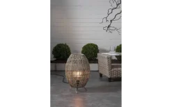 Golvlampor Utomhus<Star Trading Linde Golvlampskärm 46cm Beige, Utomhus