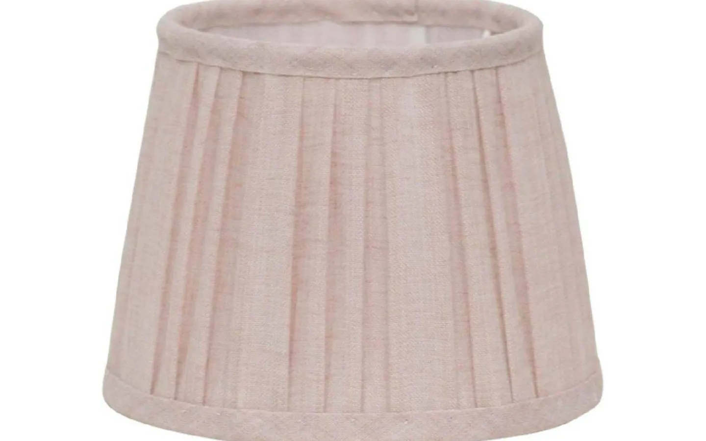 Hallbergs Linero Plisserad Lampskärm Ø38cm Rosa* Plisserade Lampskärmar