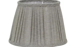 Hallbergs Linero Plisserad Lampskärm Ø30cm Natur* Plisserade Lampskärmar