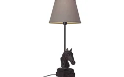 Cottex Linne Lampskärm Ø20cm Grå* Enfärgade Runda Lampskärmar