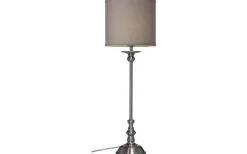 Cylinder Lampskärmar<Cottex Linne Lampskärm Cylinder Ø20cm Grå