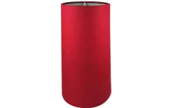 Cylinder Lampskärmar<Oriva Linne Lampskärm Cylinder Ø16cm Vinröd
