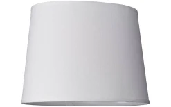 Ovala Lampskärmar<Cottex Linne Lampskärm Oval 32cm Vit