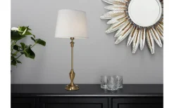 Ovala Lampskärmar<Cottex Linne Lampskärm Oval 32cm Vit