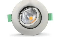 Infällda Spotlights Utomhus|230V Led Spotlights<Llitt Lisa 230V Spotlight 3000K 5,5W 3-pack Borstad Stål IP65