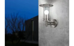 Vägglyktor<Eglo Lisio Fasadlykta Rostfritt Stål IP44