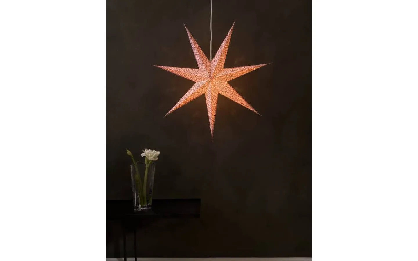 Visa Alla Julstjärnor|Julstjärnor Med Sladd<Konstsmide Liv Julstjärna 78cm Vit/Lila