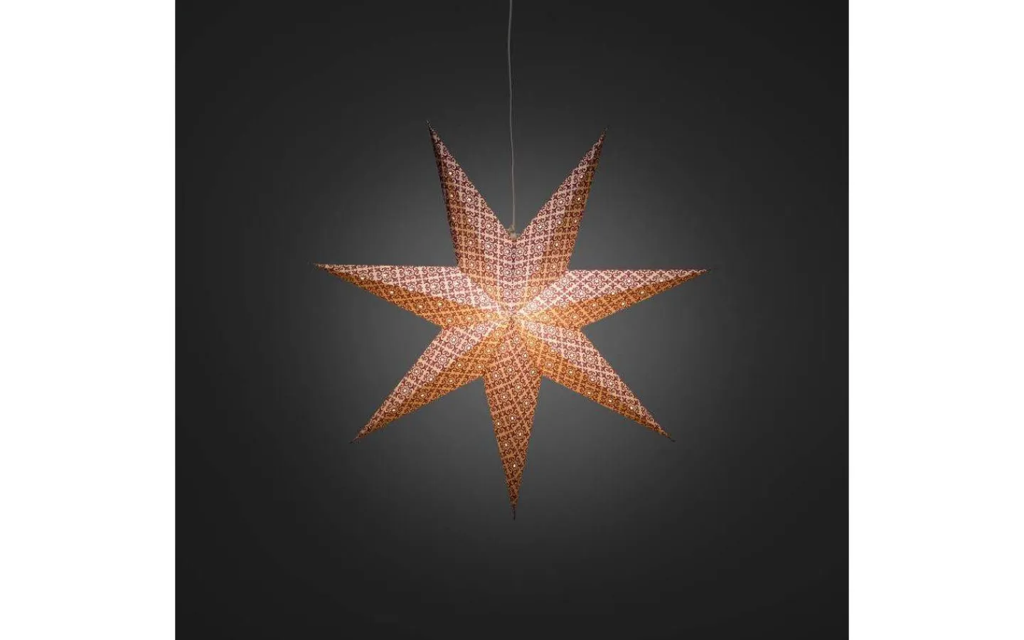 Visa Alla Julstjärnor|Julstjärnor Med Sladd<Konstsmide Liv Julstjärna 60cm Vit/Lila
