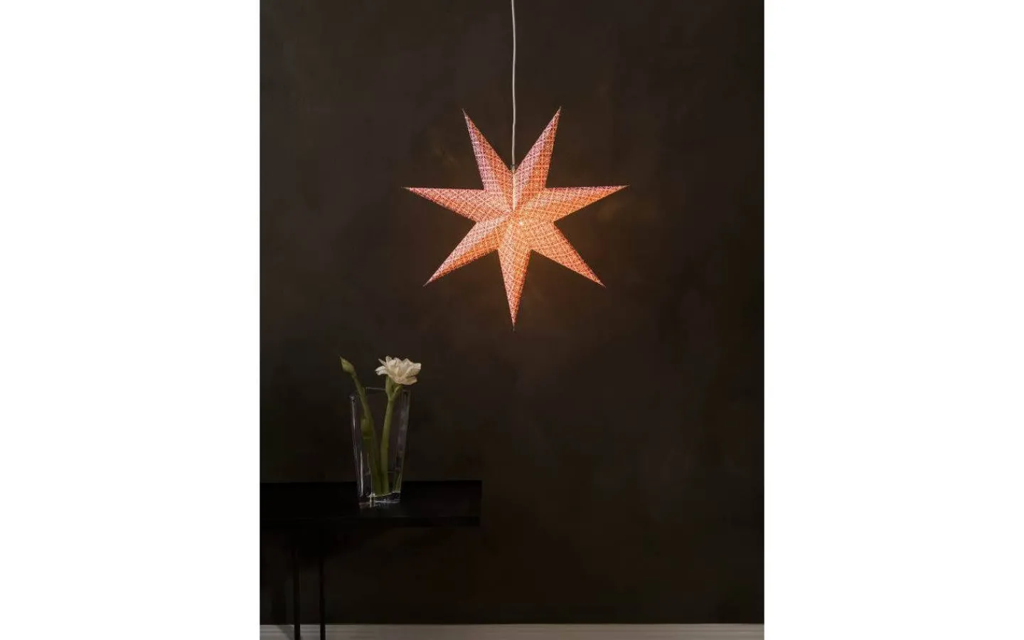 Visa Alla Julstjärnor|Julstjärnor Med Sladd<Konstsmide Liv Julstjärna 60cm Vit/Lila