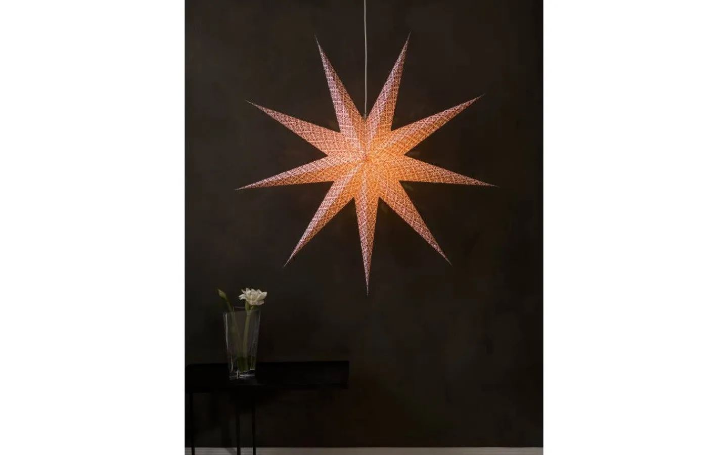 Visa Alla Julstjärnor|Julstjärnor Med Sladd<Konstsmide Liv Julstjärna 115cm Vit/Lila