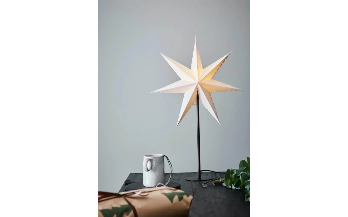 Markslojd Lively Bordsstjärna 68cm Vit* Visa Alla Julstjärnor|Julstjärnor På Fot