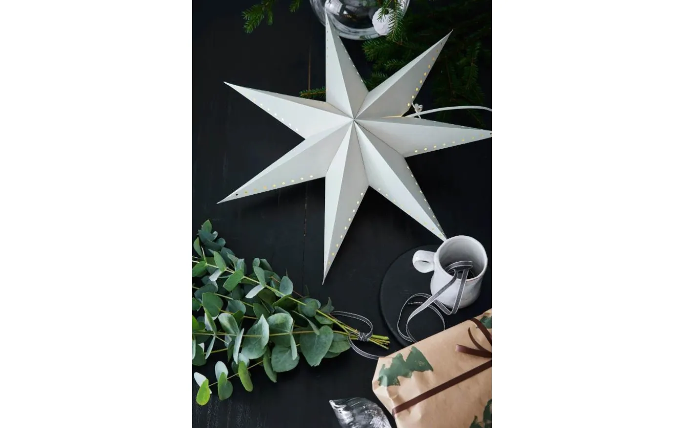 Lively Stjärna 60cm Grå
