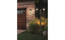 Livenza Stolplykta 200cm E27 mattsvart IP44