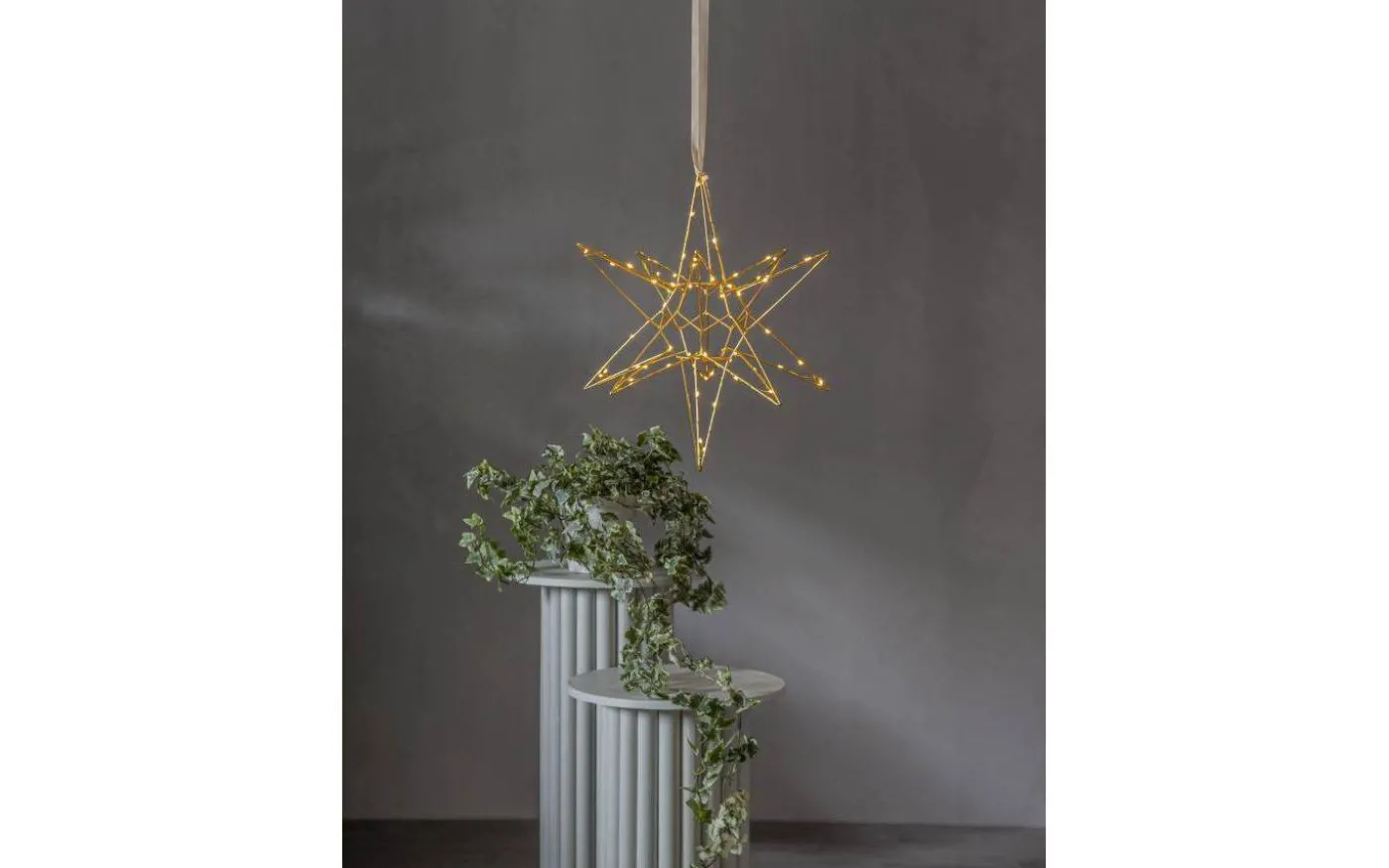 Lizzy Julstjärna 3D 47cm Guld